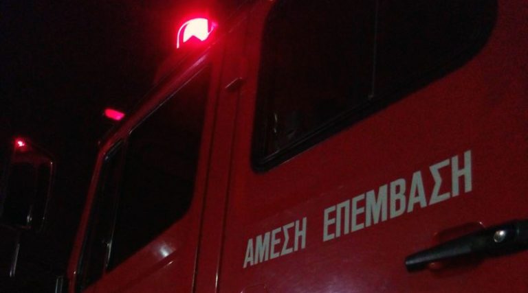 Αυτοκίνητο τυλίχτηκε στις φλόγες στην Αρτέμιδα