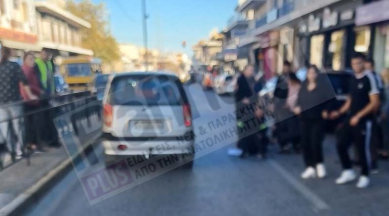 Τροχαίο στην Παλλήνη! Συγκρούστηκαν ΙΧ με μηχανή στη Λεωφόρο Μαραθώνος! (φωτό)