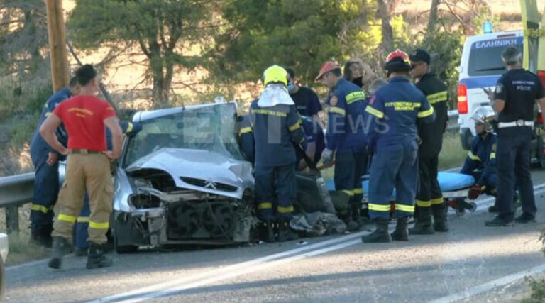 Σοβαρό τροχαίο ατύχημα στη Λεωφόρο Μαραθώνος! Aπεγκλωβίστηκε γυναίκα