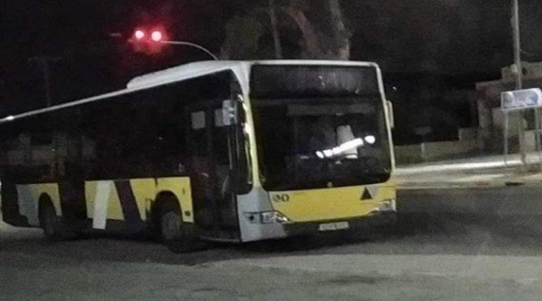 Άλλο ένα λεωφορείο έμεινε από βλάβη στην Αρτέμιδα