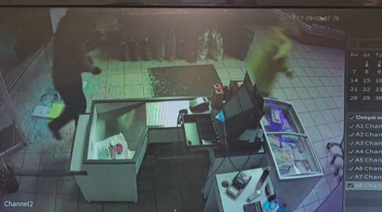 Βίντεο – ντοκουμέντο: Διαρρήκτες άρπαξαν χρηματοκιβώτιο με 16.000 ευρώ από κρεοπωλείο στις Αχαρνές